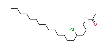 4-Chlorooctadecyl acetate